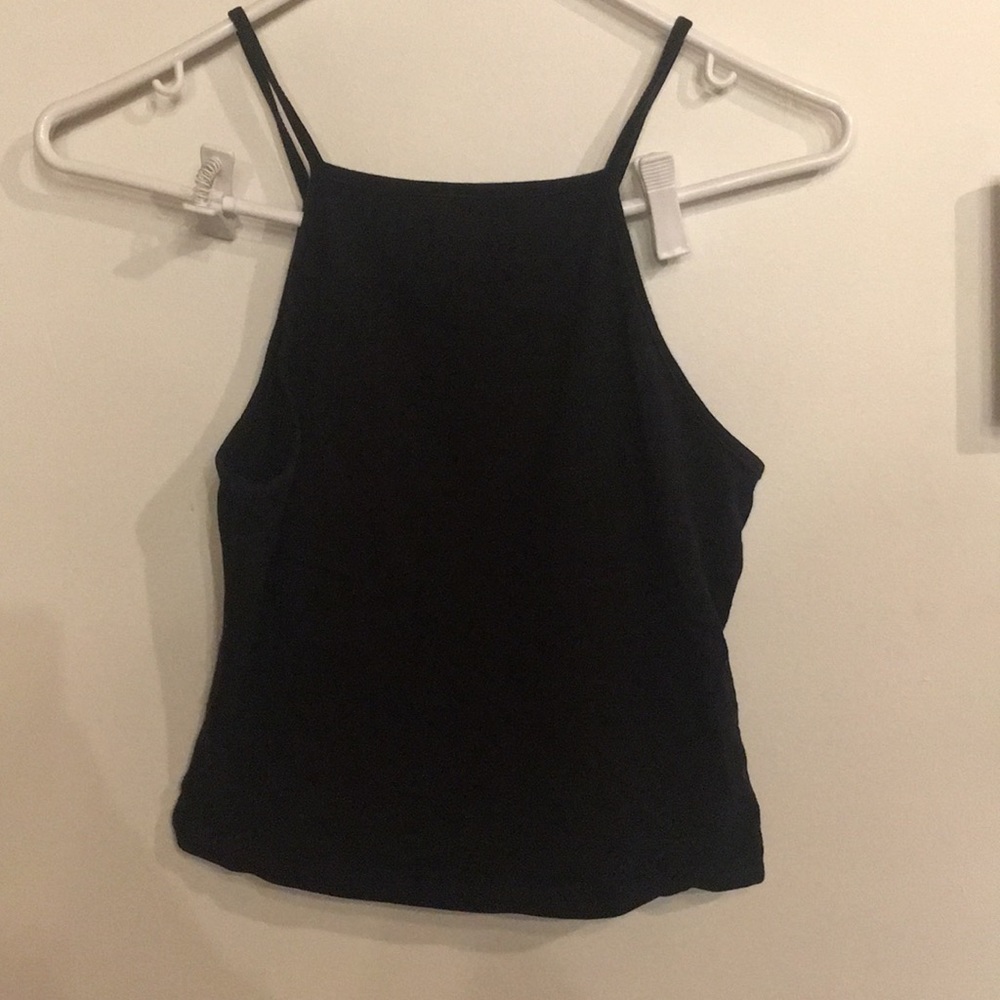 High neck tank top
